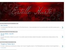 Tablet Screenshot of estelleharteblog.blogspot.com