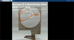 Desktop Screenshot of muleskinner.blogspot.com