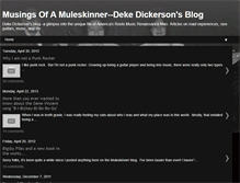 Tablet Screenshot of muleskinner.blogspot.com