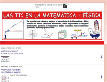 Tablet Screenshot of matematicaabelortega.blogspot.com