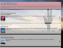Tablet Screenshot of fulfilledjoyfullife.blogspot.com