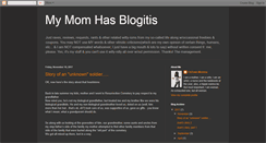 Desktop Screenshot of mymomhasblogitis.blogspot.com