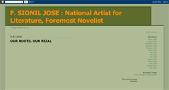 Desktop Screenshot of fsioniljose.blogspot.com