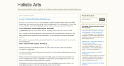 Desktop Screenshot of holistic-arts.blogspot.com