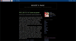 Desktop Screenshot of begue.blogspot.com