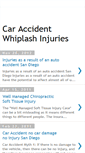 Mobile Screenshot of car-accident-whiplash-injuries.blogspot.com