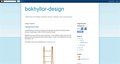 Desktop Screenshot of bokhyllor-design.blogspot.com