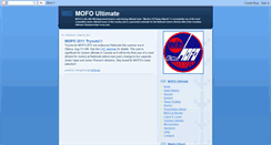 Desktop Screenshot of mofoultimate.blogspot.com