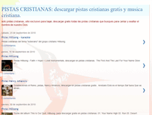 Tablet Screenshot of pistascristianasgratis.blogspot.com
