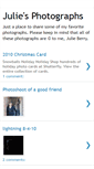 Mobile Screenshot of juliesphotographs.blogspot.com