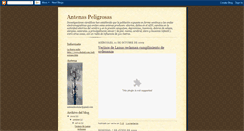 Desktop Screenshot of antenasdecelular.blogspot.com