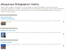 Tablet Screenshot of albuquerquephotographersgallery.blogspot.com
