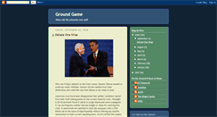 Desktop Screenshot of groundgame.blogspot.com