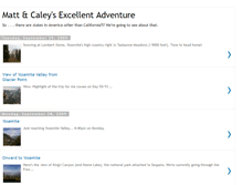 Tablet Screenshot of mattandcaley.blogspot.com