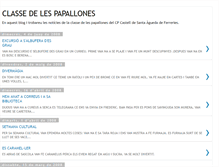 Tablet Screenshot of classepapallones.blogspot.com