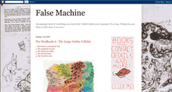 Desktop Screenshot of falsemachine.blogspot.com