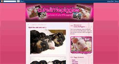 Desktop Screenshot of cutelittlepiggies.blogspot.com