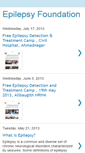 Mobile Screenshot of epilepsyfoundationindia.blogspot.com