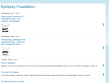 Tablet Screenshot of epilepsyfoundationindia.blogspot.com