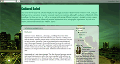 Desktop Screenshot of culturalsalad.blogspot.com