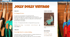 Desktop Screenshot of jollydollyvintage.blogspot.com