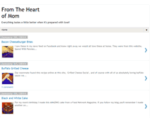 Tablet Screenshot of fromtheheartofmom.blogspot.com