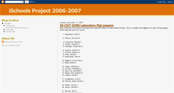 Desktop Screenshot of ischools320.blogspot.com