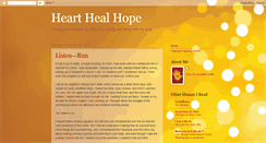 Desktop Screenshot of heart-heal-hope.blogspot.com