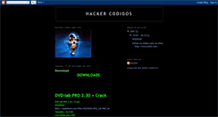 Desktop Screenshot of hackercodigos.blogspot.com