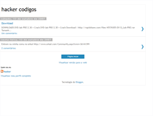 Tablet Screenshot of hackercodigos.blogspot.com