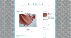 Desktop Screenshot of gedditknitted.blogspot.com