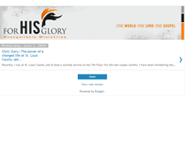 Tablet Screenshot of forhisglorymin.blogspot.com