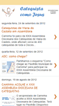 Mobile Screenshot of catequistacomojesus.blogspot.com