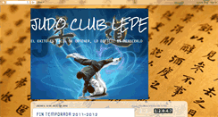 Desktop Screenshot of judoclublepe.blogspot.com