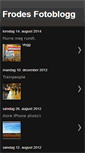 Mobile Screenshot of frodes-foto.blogspot.com