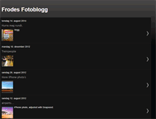 Tablet Screenshot of frodes-foto.blogspot.com