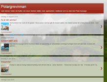 Tablet Screenshot of polargrevinnan.blogspot.com