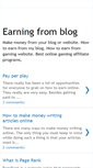Mobile Screenshot of earn-from-blog.blogspot.com