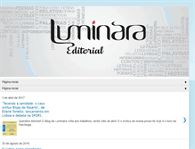 Tablet Screenshot of editorialluminara.blogspot.com