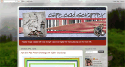 Desktop Screenshot of capecodscrapper.blogspot.com