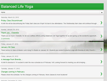 Tablet Screenshot of beaumontyoga.blogspot.com