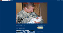 Desktop Screenshot of mysoldiermichael.blogspot.com