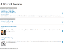 Tablet Screenshot of gary-adifferentdrummer.blogspot.com