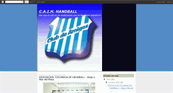 Desktop Screenshot of caihhandball.blogspot.com