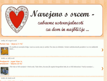 Tablet Screenshot of narejeno-s-srcem.blogspot.com