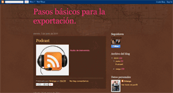 Desktop Screenshot of basicoexportacion.blogspot.com