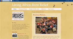 Desktop Screenshot of africaburnrelief.blogspot.com