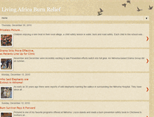 Tablet Screenshot of africaburnrelief.blogspot.com
