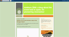 Desktop Screenshot of nowhere2008.blogspot.com