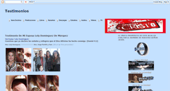 Desktop Screenshot of documentostestimonios.blogspot.com